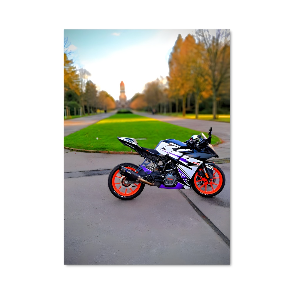 Poster Éclatant Rc 125
